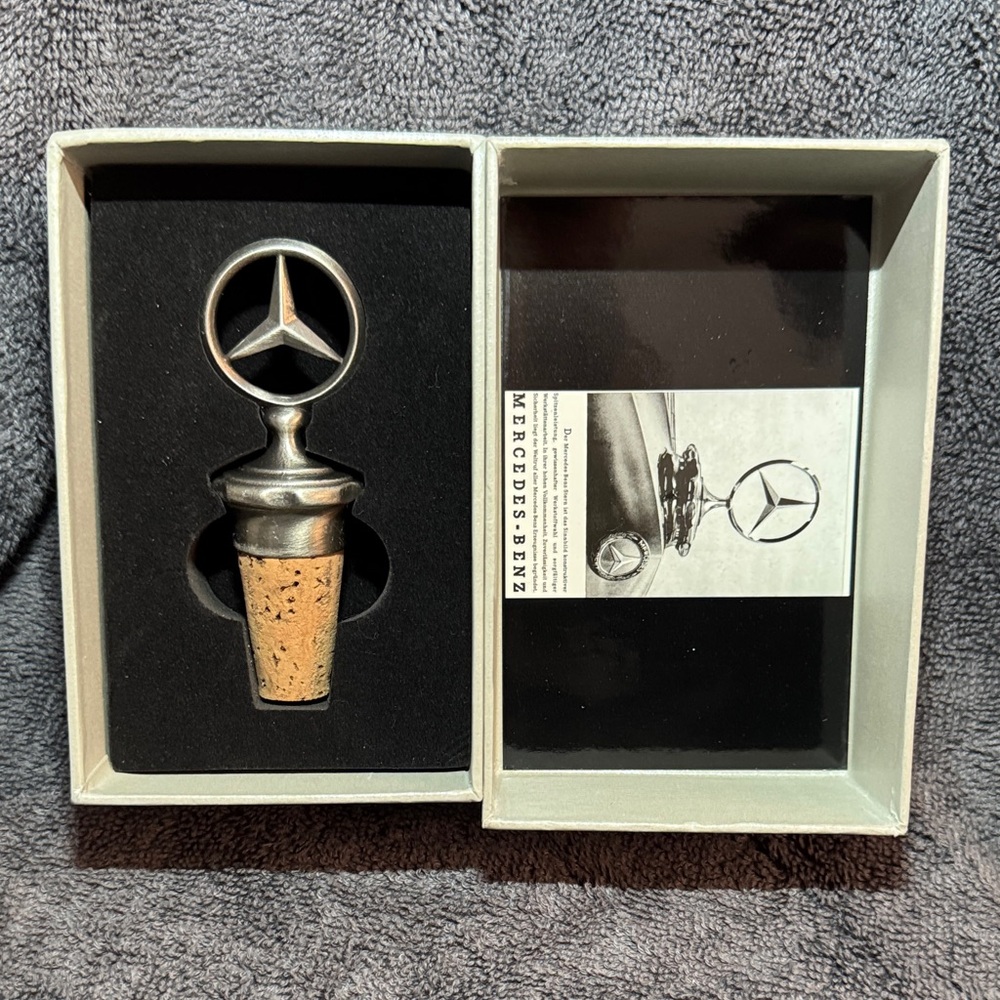 Mercedes-Benz Wine Bottle Stopper